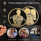 🔥This Week's Special Offer 49% OFF-🤣Funny Heads and Tails Coins