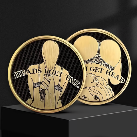 🔥This Week's Special Offer 49% OFF-🤣Funny Heads and Tails Coins