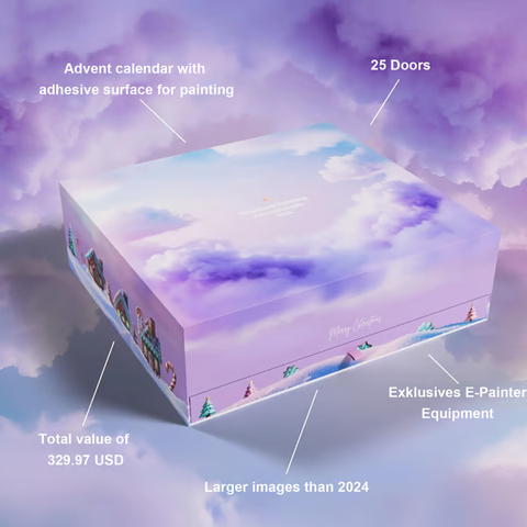 🔥Last Day 49% OFF - 💎🎄Diamond Painting XXL "Adventskalender 2025" - ✨Limited Edition