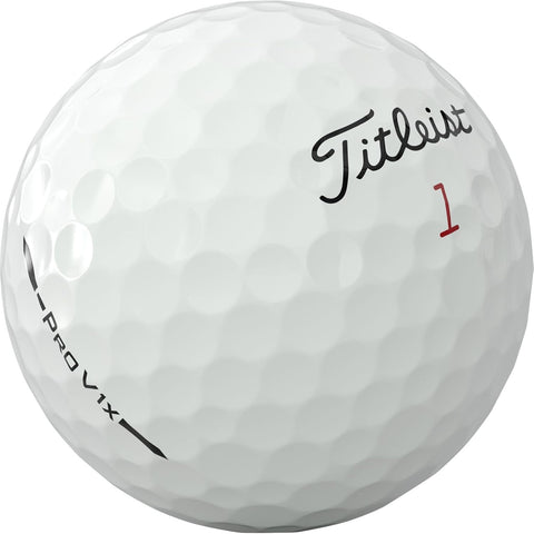 Titleist Pro V1x Left Dash AlignXL Golf Balls - 2026 Model