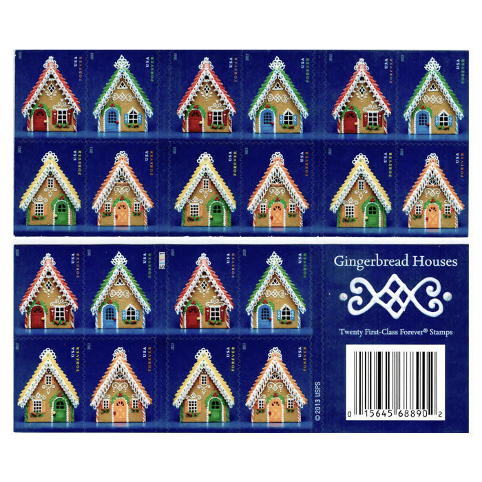 100PCS-Contemporary Gingerbread Houses   2013