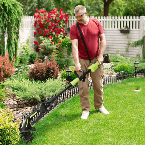 🔥Last Day Promotion 49% OFF🔥 2-IN-1 Cordless Tiller & Cultivator with Extension Pole