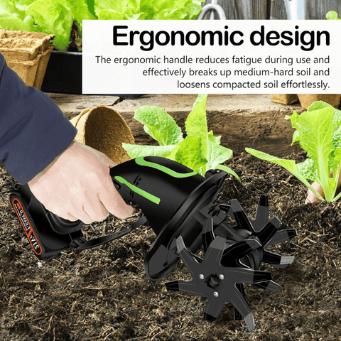 🔥Last Day Promotion 49% OFF🔥 2-IN-1 Cordless Tiller & Cultivator with Extension Pole